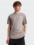 T-shirt manica corta The North Face - fango - 0