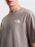 T-shirt manica corta The North Face - fango - 1