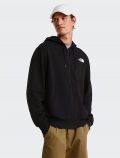 Maglia in felpa zip cappuccio The North Face - black - 0