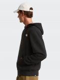 Maglia in felpa zip cappuccio The North Face - black - 4