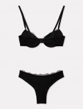 Reggiseno e slip Jadea - nero - 3