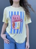 T-shirt manica corta Only - giallo - 1