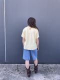 T-shirt manica corta Only - giallo - 4