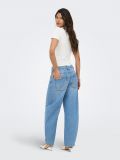 T-shirt manica corta Only - bianco azzurro - 3