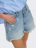 Pantalone corto Only - light blue denim - 1