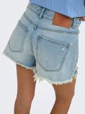 Pantalone corto Only - light blue denim - 3