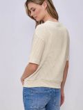 Maglia manica corta Street One - beige - 5