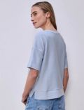 Maglia manica corta Street One - azzurro - 4
