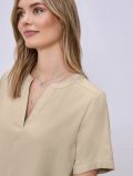 Camicia manica corta Street One - beige - 1