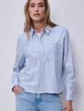 Camicia manica lunga Street One - azzurro - 0