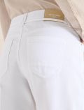 Jeans a vita alta. modello a palazzo.... - bianco - 3