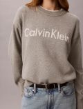 Pullover manica lunga Calvin Klein - grey - 3