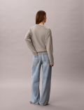 Pullover manica lunga Calvin Klein - grey - 4