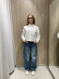 Camicia manica lunga giovane Tommy Jeans - ecru - 3