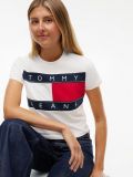 T-shirt manica corta Tommy Jeans - bianco - 1