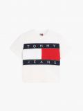 T-shirt manica corta Tommy Jeans - bianco - 4