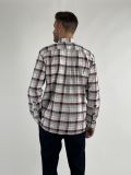 Camicia manica lunga casual Tommy Hilfiger - rosso bianco - 2