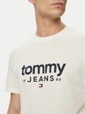 T-shirt manica corta Tommy Jeans - white - 1