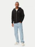Maglia in felpa zip cappuccio Tommy Jeans - black - 1