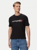 T-shirt manica corta Tommy Jeans - black - 0