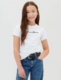 T-shirt manica corta Calvin Klein - panna - 0