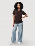 T-shirt manica corta Only - cioccolato - 2