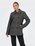 Giaccone Only - dark grey melange - 0