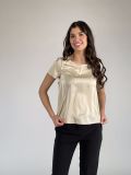 Camicia manica corta Rinascimento - beige chiaro - 0