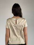 Camicia manica corta Rinascimento - beige chiaro - 3
