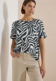 T-shirt a manica corta. scollo rotond... - verde scuro - 0