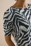 T-shirt a manica corta. scollo rotond... - verde scuro - 1