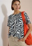 T-shirt a manica corta. scollo rotond... - verde scuro - 2