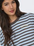 Maglia manica lunga Only - azzurro marrone - 1