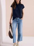 T-shirt manica corta Cecil - blu - 2