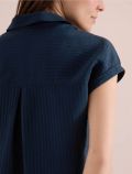 T-shirt manica corta Cecil - blu - 3