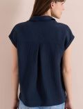 T-shirt manica corta Cecil - blu - 4