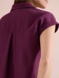 T-shirt manica corta Cecil - bordeaux - 1