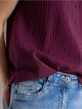 T-shirt manica corta Cecil - bordeaux - 3