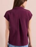 T-shirt manica corta Cecil - bordeaux - 4
