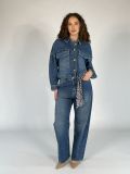 Giubbino in jeans Emme - denim blu - 2