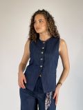 Gilet Emme - blu scuro - 2