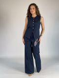 Gilet Emme - blu scuro - 3