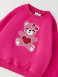 Maglia in felpa I Do - fucsia - 1