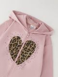 Maglia in felpa aperta I Do - rosa - 1