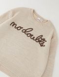 Pullover manica lunga I Do - beige - 1