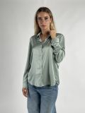 Camicia manica lunga Emme - salvia - 0