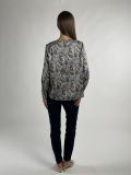 Camicia manica lunga Emme - avorio blu - 5