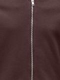 Maglia in felpa aperta Only - marrone - 1