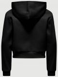 Maglia in felpa aperta Only - black - 2
