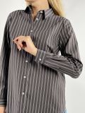 Camicia manica lunga Emme - moro scuro - 1